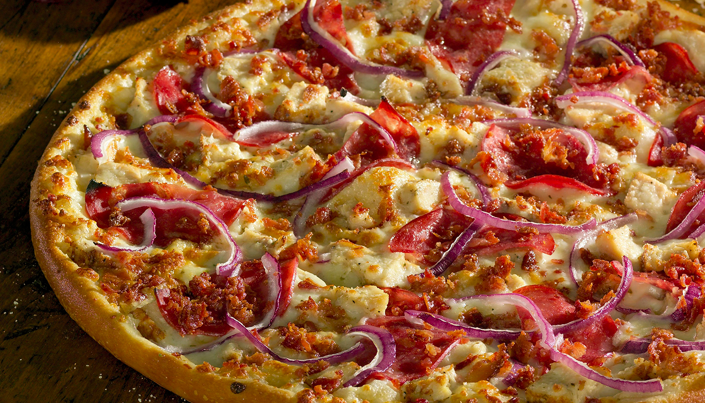 CHICKEN CLUB PIZZA image